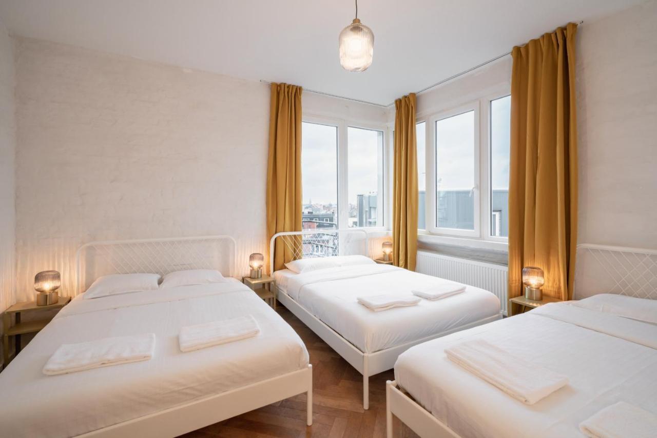 Charming And Spacious Antwerp City Center Apartments Dış mekan fotoğraf